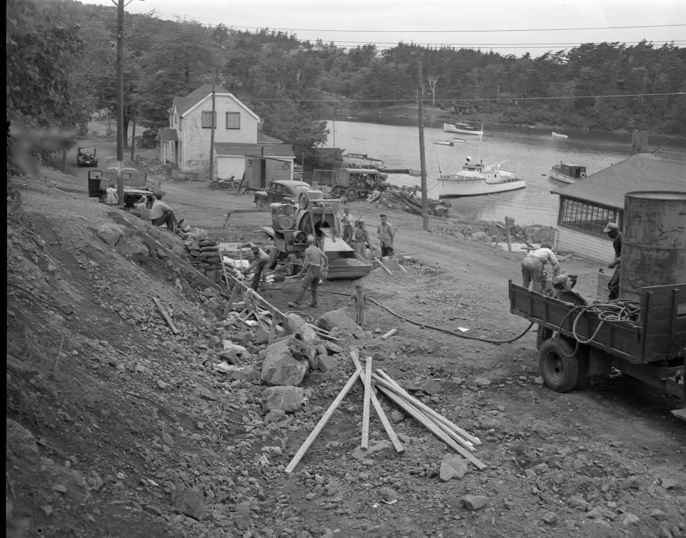 Melville Cove Road Work